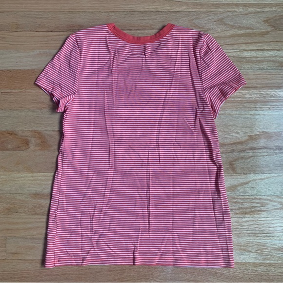 Old Navy Orange Striped T-Shirt - Picture 3 of 4